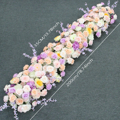 Bright Archway Flower Arrangement, Soft Colorful Centerpiece, Wedding, Engagement Backdrop Decoration