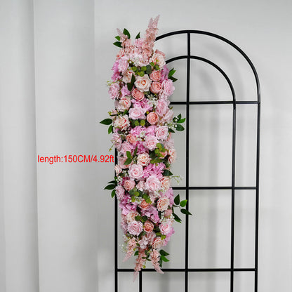 Light Pink, Peach Flower Arrangement, Wedding Flower Centerpiece, Bridal Shower Backdrop Decoration