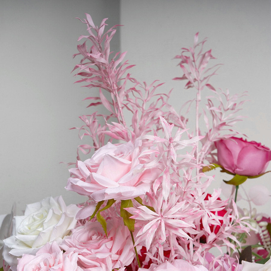 Light Pink Wedding Floral Table Centerpiece, Floral Ball, Dinner Party Home Business Decor