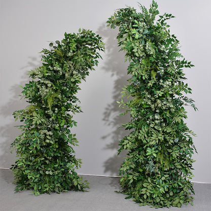 Greenery Archway Flower Garland, Wedding Road Lead Flower Runner, Wedding Birthday Party Baby Shower Backdrop Decoration