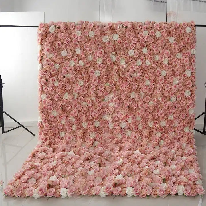 Princess Room Decor Attractive Blush Flower Wall Background Wedding Party Baby Shower Floral Panel