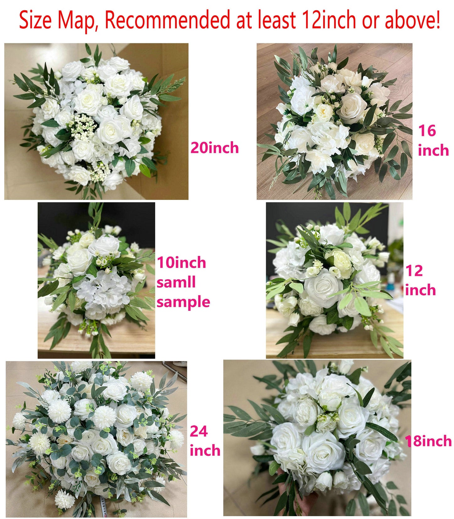 Wedding Table Centerpieces,Artificial Baby Pink Flower Ball,Dinner Business Decoration