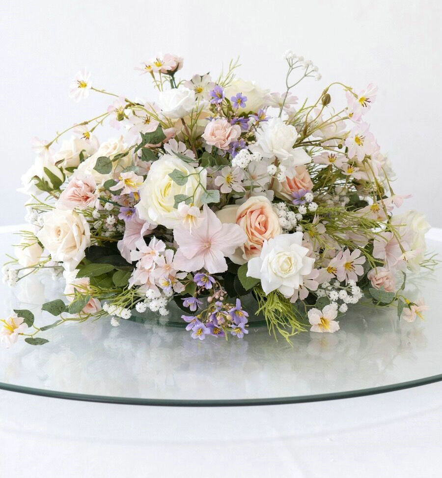 Artificial Gypsophila Roses Flower Ball,Wedding Table Centerpieces,Dinner Business Decoration