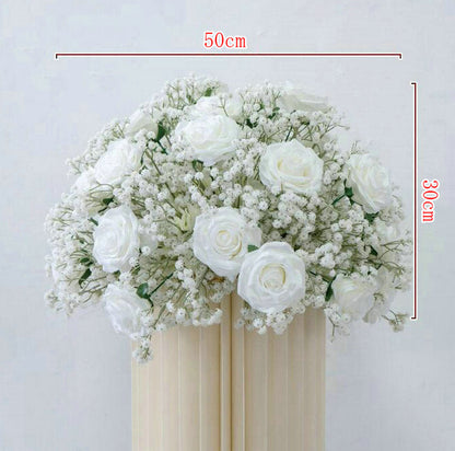 Hotel Road Lead Flowers, Artificial Flower Ball,Wedding Centerpieces,Floral Ball Table Centerpieces