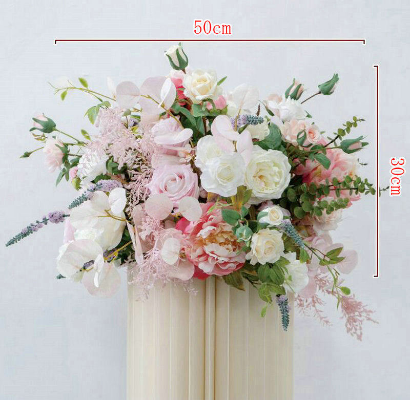 Artificial Road Lead Flower Ball,Wedding Centerpieces,Floral Ball Table Centerpieces,Wedding Backdrop Decor