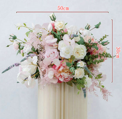 Artificial Road Lead Flower Ball,Wedding Centerpieces,Floral Ball Table Centerpieces,Wedding Backdrop Decor