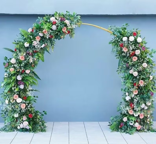 Artificial Wedding Archway Flower, Wedding Engagement Backdrop Flower Garland, Ceremony Reception Flower Runner