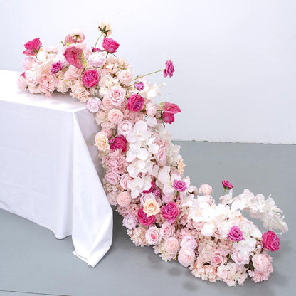 Artificial Rose Flower Arrangement,Wedding Table Centerpiece,Wedding Bridal Shower Decor