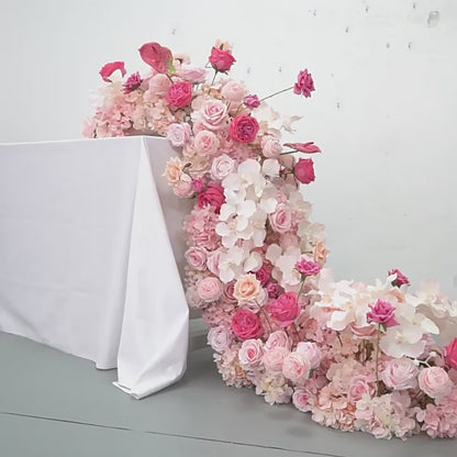 Artificial Rose Flower Arrangement,Wedding Table Centerpiece,Wedding Bridal Shower Decor