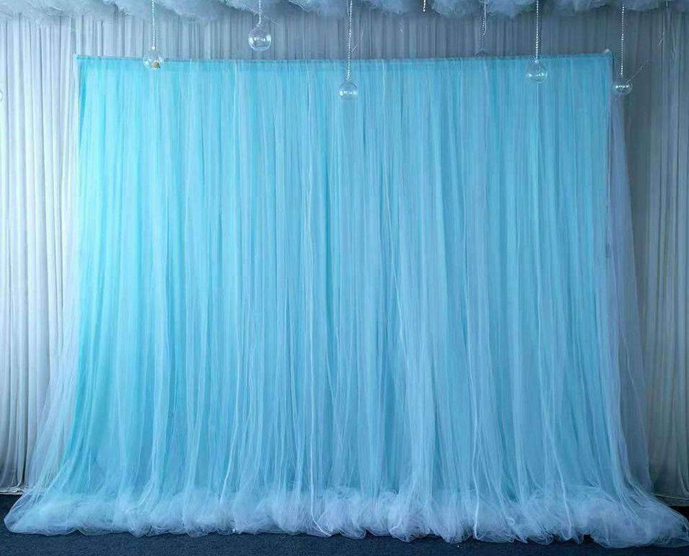 Ivory Chiffon Curtain,Wedding Ceremony Backdrop Baby Shower Photography Backdrop